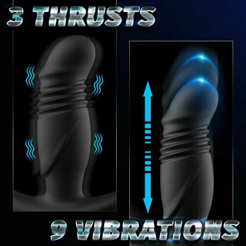 Prostate Massager with APP-remote control 3 Thrusts & 9 Vibrations