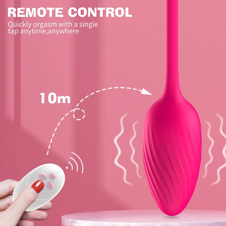 Remote Control Egg Built-in Keel Panties Vibrator Panties Vibrating Wearable Balls G Spot Clitoris Massager