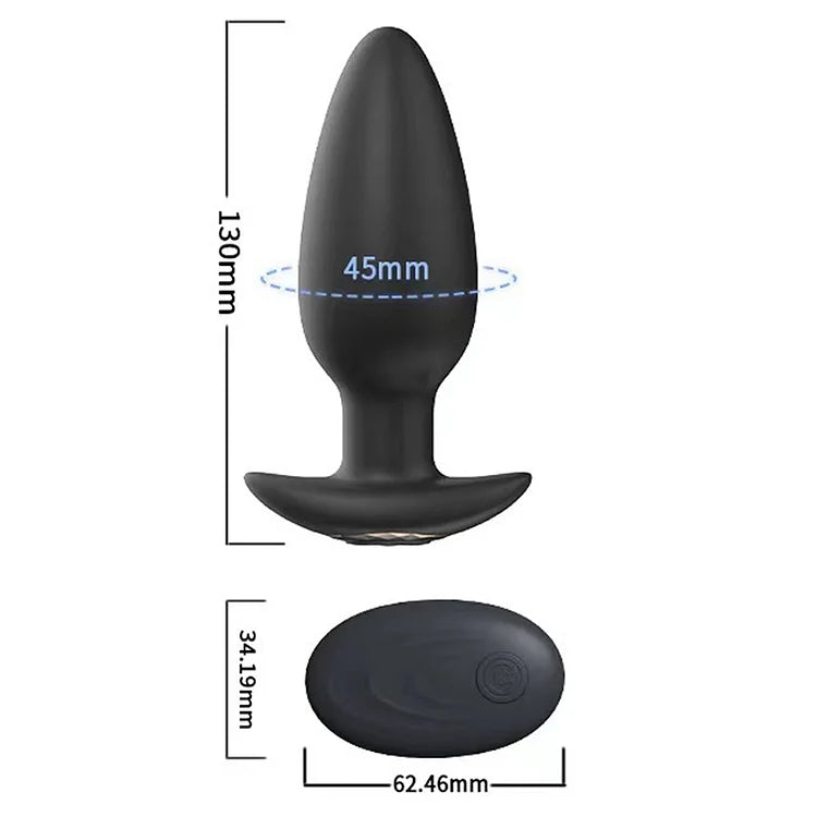 Wireless Remote Anal Plug Dildos Vibrator Prostate Massager Vaginal Stimulator