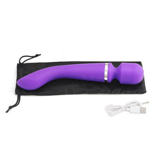 Load image into Gallery viewer, Double Head Stick Women&#39;s Rechargeable Vibrator G-point Massage Masturbation