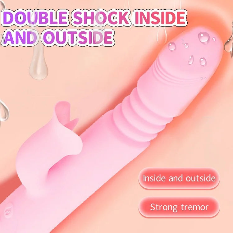 G Spot Rabbit Vibrator With Clit Licker