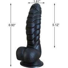 Load image into Gallery viewer, Liquid Scale Simulation Silicone Penis Female Massager