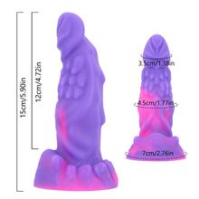 Load image into Gallery viewer, Dragon Animal Shape Mixed With Color Liquid Silicone Male And Female Couples Sm Lesbian Adult Sex Products