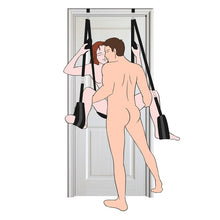 Load image into Gallery viewer, Creative Unlimited - Cushioned Handcuffs Hold 300 lbs Multi-Purpose Door Sex Swing