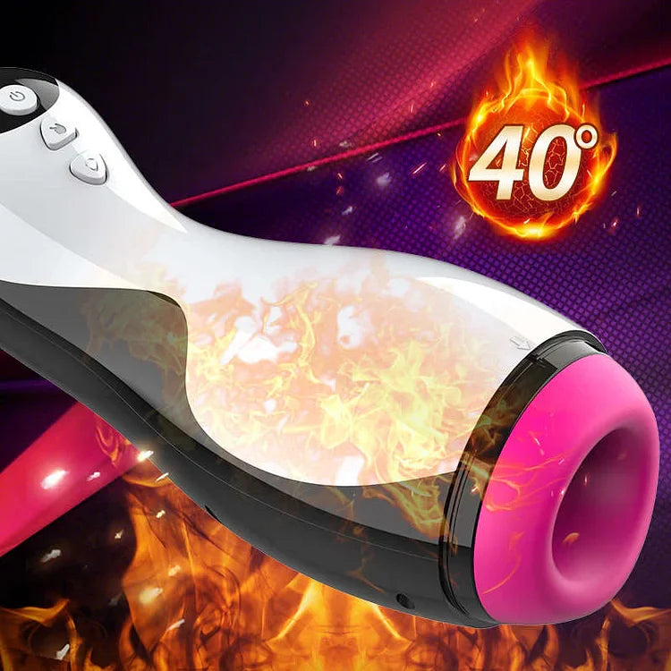 Hot Sale Aircraft Cup Men's Electric Full-automatic Tongue Licking Aircraft Cup Vibration Interactive Pronunciation Male Masturbator