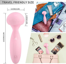 Load image into Gallery viewer, Mushroom Charging Vibrator Female Masturbation Double Headed