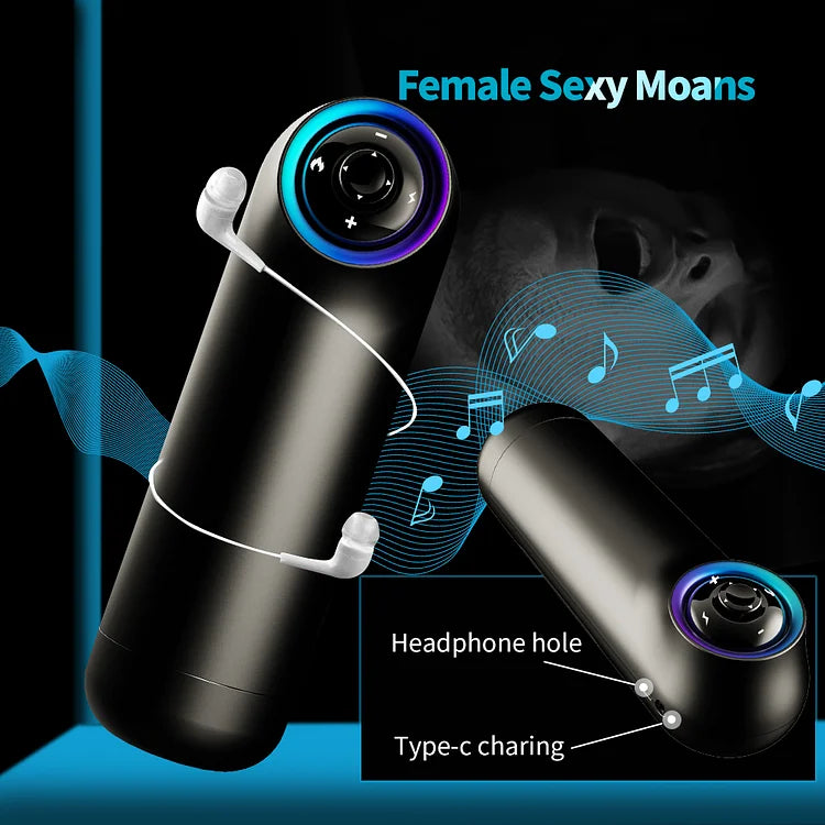 Male Automatic Vagina Sucking Heating Vibration  Masturbation Cup