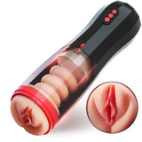 Lifelike Automatic 5 Thrusting 10 Vibrating Vocable Masturbation Cup