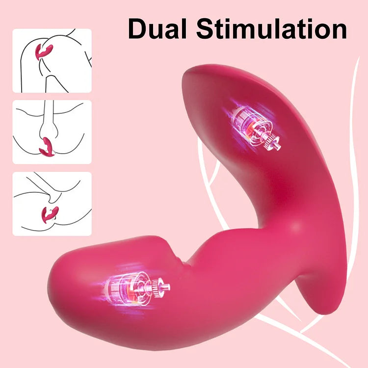 Wireless Remote Dildo Vibrator Wiggling Wearable Vibrating Panties Finger for Women Clitoris Stimulator