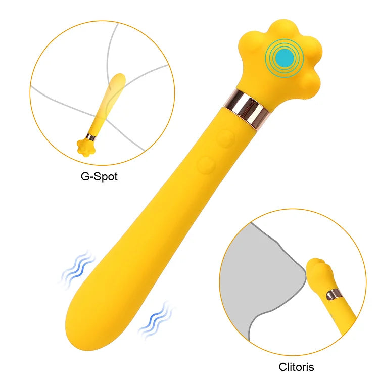 Cat Claw Dual Vibrator Magic Wand Massager