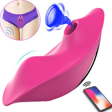 Load image into Gallery viewer, Panties Vibrator Invisible Sucking Vibrator for Women Clitoris Stimulation