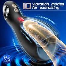 Load image into Gallery viewer, 3 in 1 Vibrating and Tongue Licking masturbator Male Sex Toy