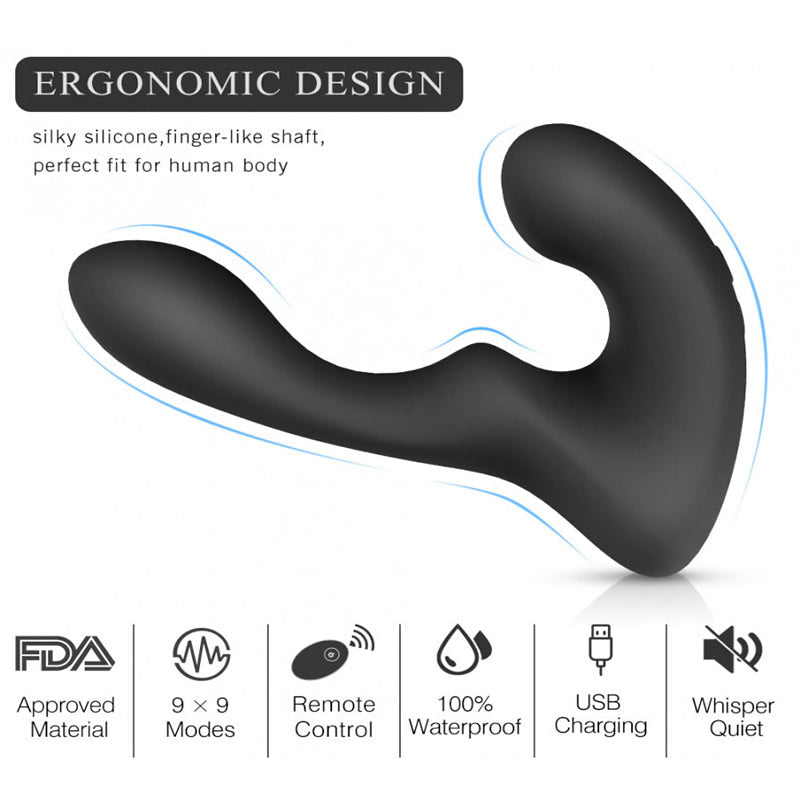 Wave-motion Vibrating Prostate Massager