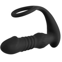 Load image into Gallery viewer, 10 Thrusting Vibrating Prostate Massager with Cock Ring and Remote Control