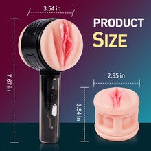 Load image into Gallery viewer, 10 Vibration Anal and Vaginal 2 in 1 Handheld Masturbator