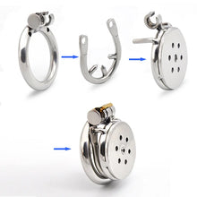 Load image into Gallery viewer, Stainless Steel Men&#39;s Flat Chastity Lock