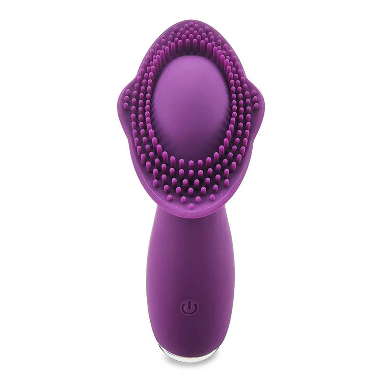 Massager Rose Red Silicone Av Stick, Fun Electric Adult Product Vibrator