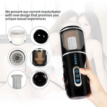 Load image into Gallery viewer, Giya Aircraft Cup Fully Automatic Telescopic Rotating Masturbation Device Men&#39;s Exercise Masturbation Device Adult Products Sex Toys