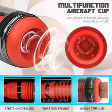 Load image into Gallery viewer, Fully Automatic 7 Telescopic Vibration Intelligent Male Masturbator Cup