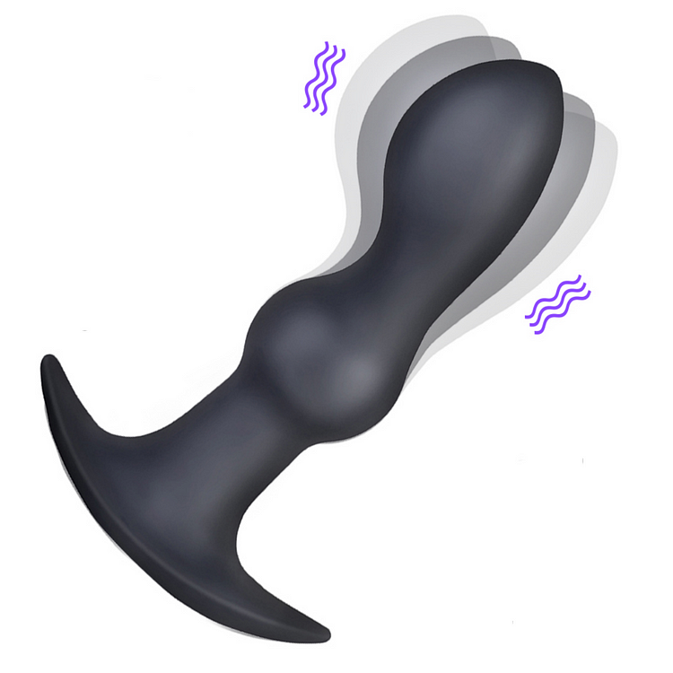 Anal Butt Plug  Vibrator Remote Wireless Dildo Prostate Massager