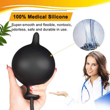 Load image into Gallery viewer, Silicone Expand Inflatable Anal Plug - Body-Safe Medical Grade Waterproof Butt Sex Toy