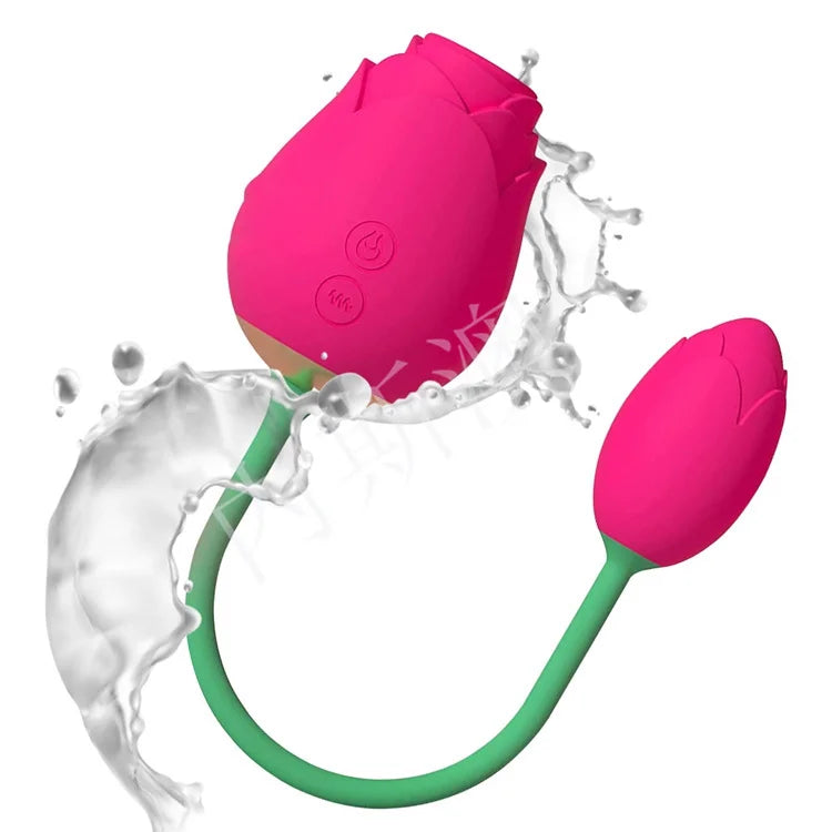 The Rose Toy With Vibrating Egg G Spot Stimulator