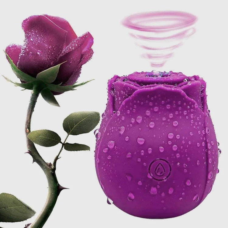 Rose Sucking Vibrator Sex Toys For Women Pink