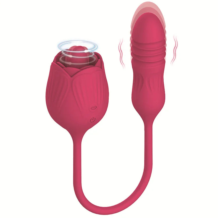 The Rose Toy With Bullet Vibrator