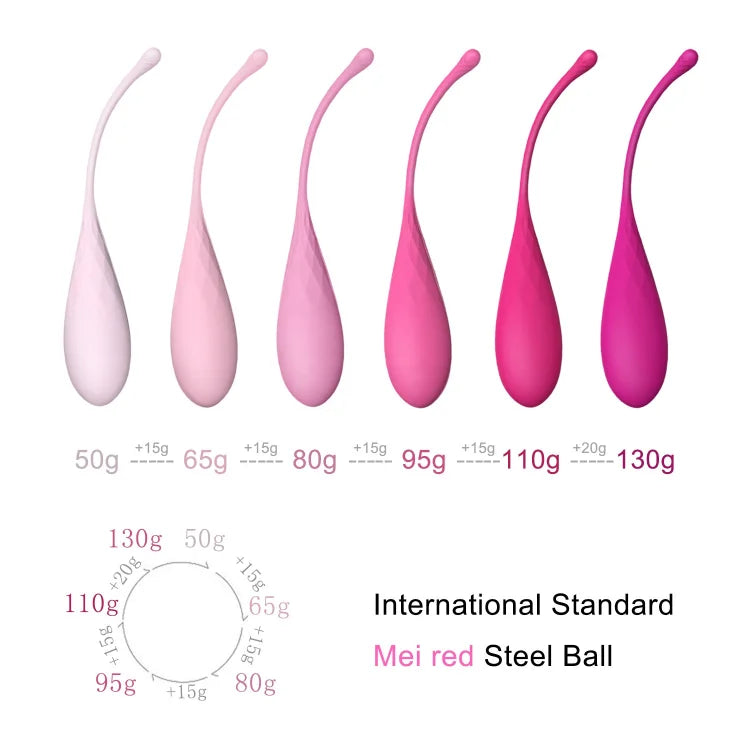 Silicone Women Personal Secret Sex Toys Kegel Ball Postpartum Relaxation Recovery Training