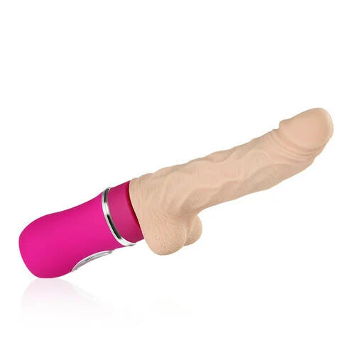 Ellite Telescopic Lover Automatic Telescopic Warming Vibrating Rod Women's Masturbation Warming Adult Products Wholesale