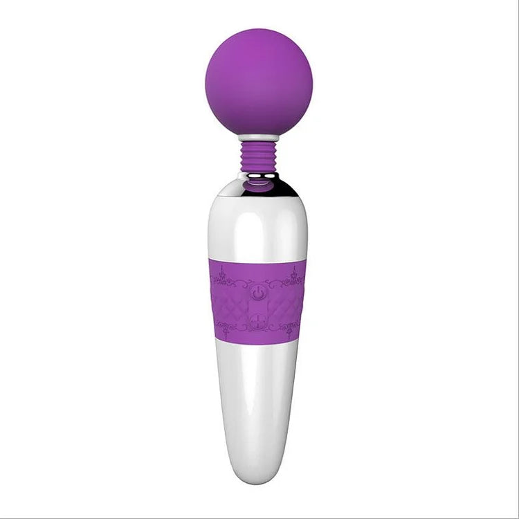 Large Round Head Swand Female Vibration Massager Fun Charging Av Stick Adult Supplies Wholesale