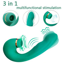 Load image into Gallery viewer, 3 in 1 Clitoral Suction 10 Vibration Modes G-Spot Vagina Stimulator