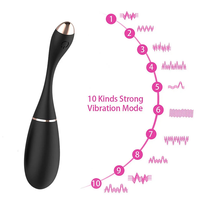 10 Speed Vagina Vibrating Egg Ben Wa Ball Anal Clitoris Stimulator