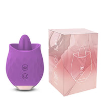 Load image into Gallery viewer, Rose Toy Vibrator For Wome Clitoral Tongue Licking Vibrator