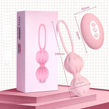 Load image into Gallery viewer, Exercise Bullet Vibrator Kegel Vaginal Balls Wireless Remote Control For Woman