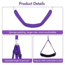 Load image into Gallery viewer, Door Swing - Upgraded Sex Swing with Hand Rings, Black and Purple