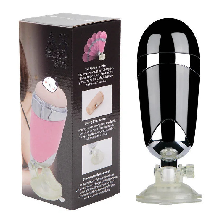 Aircraft Cup Male Masturbation Cup Suction Cup Hands Free Electric