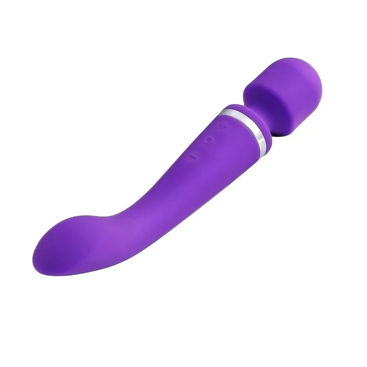 Double Head Stick Women's Rechargeable Vibrator G-point Massage Masturbation