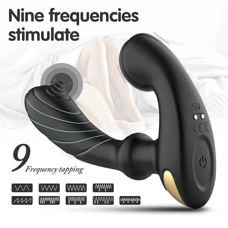 Wireless Remote Control Prostate Anal Plug Massager, Male Vibrator, Sex Products, Backyard Toys, Foreign Trade