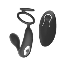 Load image into Gallery viewer, Remote Control Lock Semen Men&#39;s Vibration Front And Rear Atrium Anal Plug Stimulation Masturbation Device Men&#39;s Lock Yang Products Penis Massage Collar