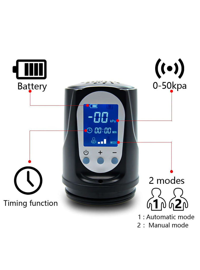 Automatic Vacuum Penis Pump with LED Screen