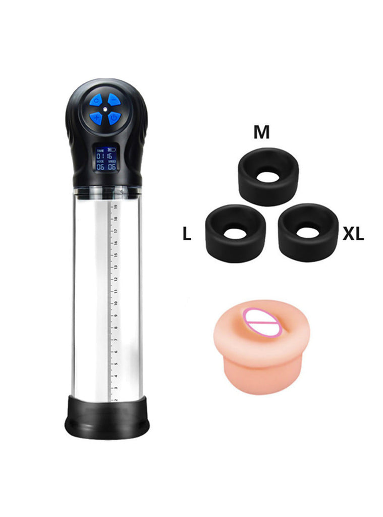 Automatic Penis Pump 6 Modes Adjustable LED Display