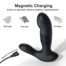 Load image into Gallery viewer, Men&#39;s Retractable Prostate Anal Plug G-point Stick Vibrator