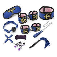 Load image into Gallery viewer, 10 Pcs Under Bed Restraint Set Air Hostess Bdsm Bondage For Couple