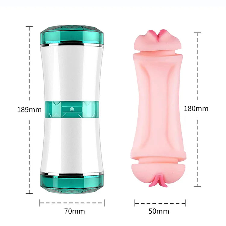 Small Waist Double Point Clip Suction Through Manual Aircraft Cup