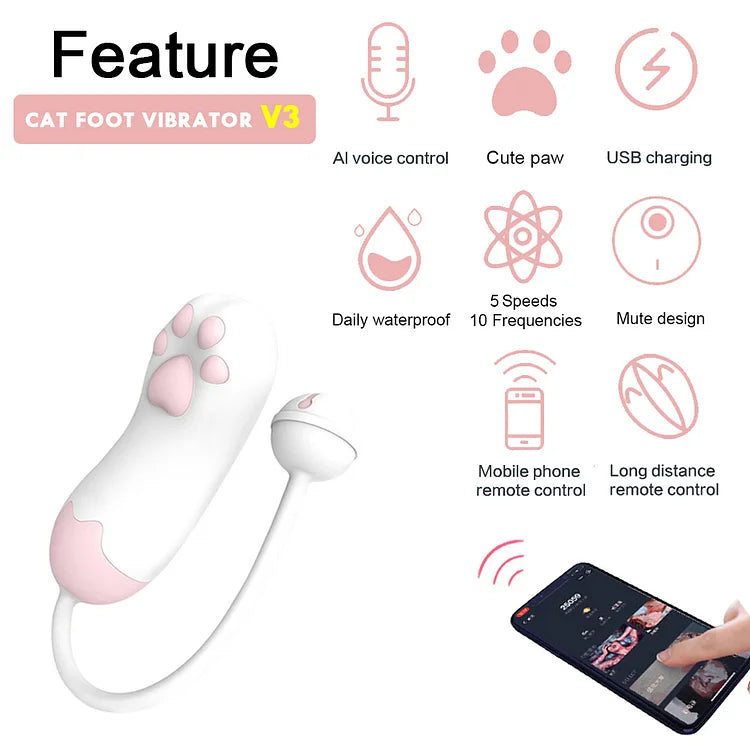 Cat Claw Jump Egg App Remote Control Wireless Monster