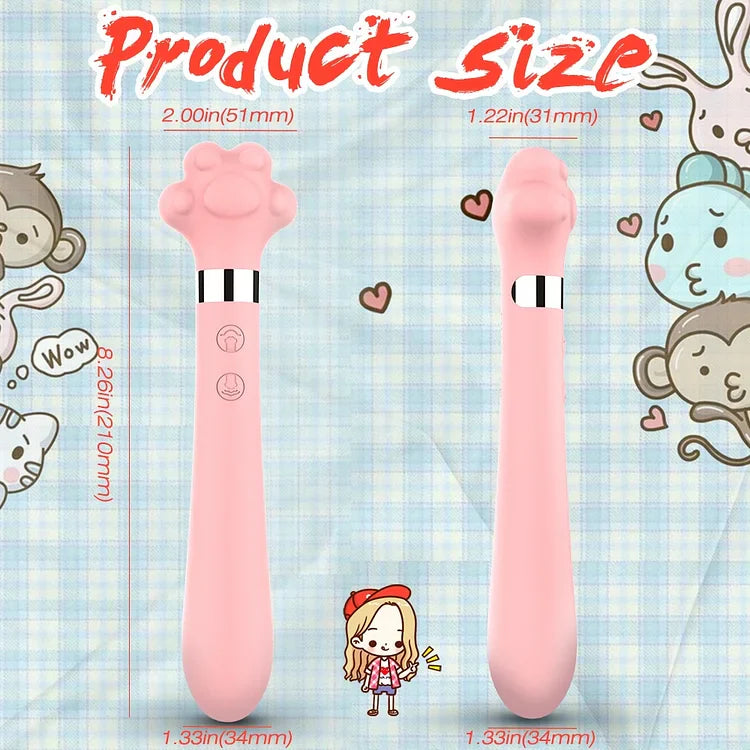 Cat Claw Dual Vibrator Magic Wand Massager