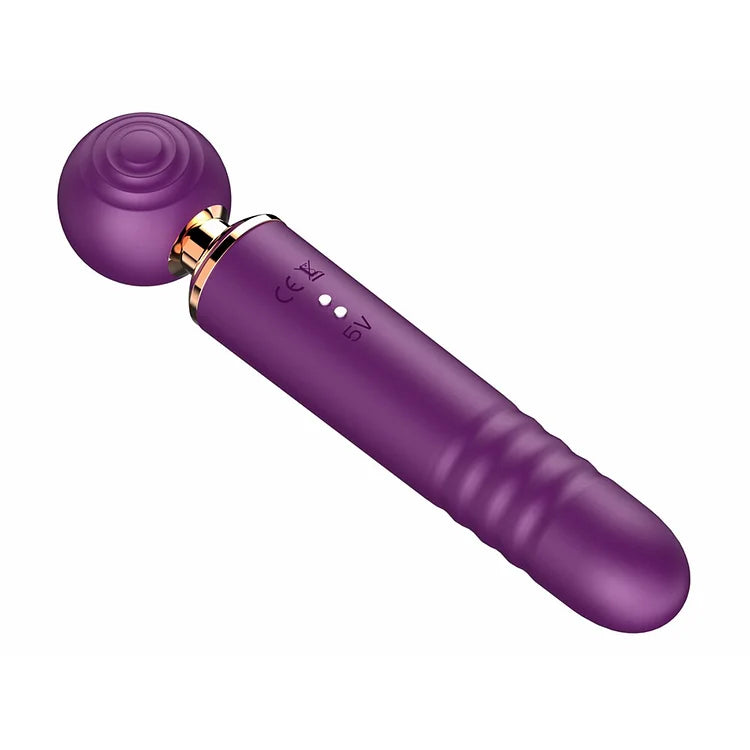 Cute Pier - 2 In 1 Powerful Clitoris Vibrators Magic Wand Av Massager