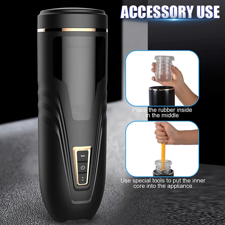 Aircraft Cup Automatic Men's Inside Telescopic Vacuum Oral Masturbation Cup Adult Sex Products Automatic Trainer Wholesale