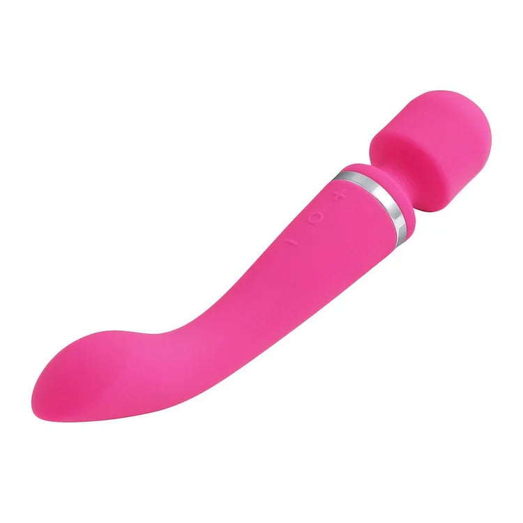 Double Head Stick Women's Rechargeable Vibrator G-point Massage Masturbation